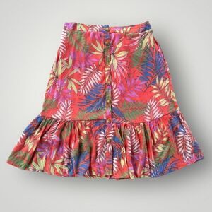 🎉5 for $45 🎉Mlle Gabrielle Skirt Floral Women Size XL